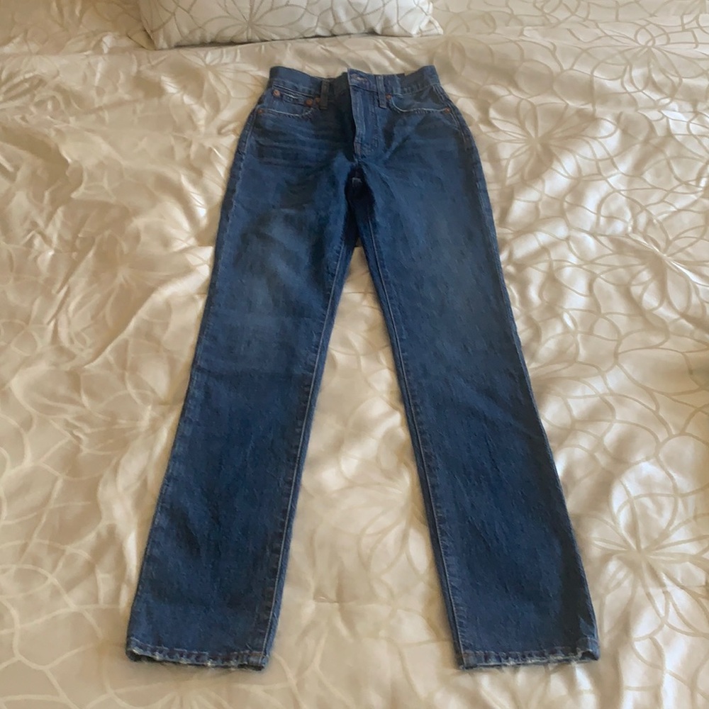 Madewell perfect vintage jean full length jean